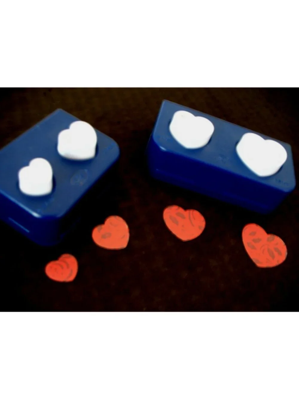 Creative Memories HEART Makers- 1 1/4 in & 1 1/2 inch -&Mini 3/4 in & 1 in. -